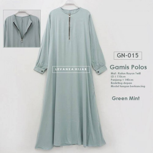 GN-015 Gamis Katun Rayon Twill